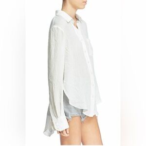 Free People "That's a Wrap" Shirt (Preloved) MSRP $98